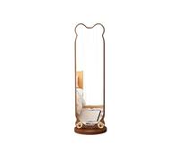 CYairong-22 Full Length Mirror Wooden Full-length Mirror Home Bedroom Rotating Floor-standing Dressing with Clothes Rack