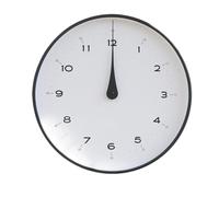 CYairong-22 Wall Clock Solid Wood Modern Wall Clock Silent Battery Powered Teardrop-Shaped Hands Clock(16 inches)