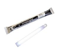 Cyalume SnapLight Industrial Grade Chemical Light Sticks, White, 6 Long, 8 Hour Duration (Pack of 10)