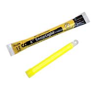 Cyalume SnapLight Industrial Grade Chemical Light Sticks, Yellow, 6 Long, 12 Hour Duration (Pack of 10) Athletics, Exercise, Workout, Sport, Fitness