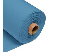 Cyan 100% Cotton Plain Fabric - 60 Inch 150cm Wide 150GSM Material - Sewing, Dressmaking, Quilting, Curtain Linings, Pillowcases & Totes by CRAFT Queen LTD - 1Metre