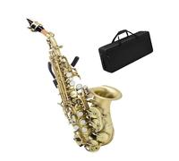 Cyan antique alto saxophone B key beginner complete set with portable box mouthpiece and reed accessories Beginner Saxophone