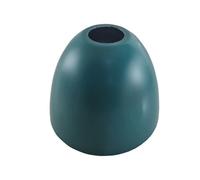 Cyan Blue 15Cm Metal Lamp Shade Modern Ceiling Pendant Light, Easy Fit E27 For Kitchen, Bedroom & Living Room
