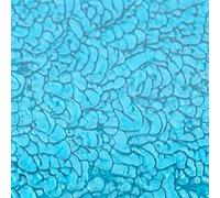 Cyan Blue Lava Pearl Cast Acrylic Sheet, 3mm thick (150x125mm)