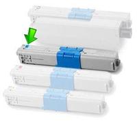 Cyan Compatible for OKI ES3452/ES5431/ES5462-5K#444973511