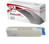 Cyan Compatible Toner Cartridge For OKI C5850 C5950