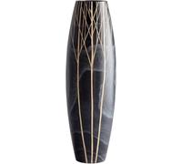 Cyan Design 06025 Onyx Winter Vase, Medium, Black