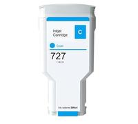 Cyan F9J76A 727 Ink Cartridges High Yield Replacement for HP DesignJet F9J76A Ink Cartridges Compatible for HP DesignJet T920 T930 T1500 T1530 T2500 T2530 Printer,300ml