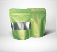 Cyan Mylar Bags 3.5g Smell Proof Packaging x100