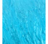 Cyan Pearl Cast Acrylic Sheet, 3mm thick (150x125mm)