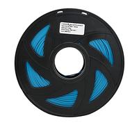 Cyan PLA Printer Filament 1.75mm 1KG, High - Shine Durable 3D Printing Material with 10-20% Polyester for Home, Toys and Gifts, Easy to Print No Heated Bed Required
