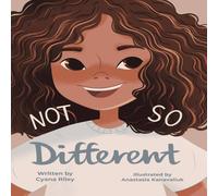 Cyana Riley Not So Different Hardcover Book Cyana Riley Multicolor