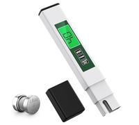CyanCloud Water Tester Digital TDS Tester, 0-9990ppm High-Precision Water Quality Tester, TDS EC and Temperature (℃/℉) Meter, LCD Display TDS Meter for Household Drinking Water, Pool, Aquarium