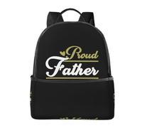 CyanLit Best Dad Ever Happy Father'S Day Lightweight Backpack Sports School Back Pack For Work Hiking Gym Travel