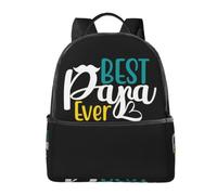 CyanLit Best Dad Ever Happy Father'S Day Lightweight Backpack Sports School Back Pack For Work Hiking Gym Travel