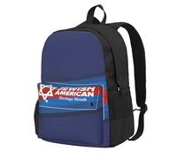 CyanLit Jewish American Heritage Month Backpack for Women Men Work Hiking Gym Picnic Travel Backpack