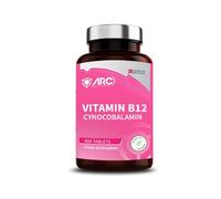 Cyanocobalamin Vitamin B12 50mcg 400 Tablets - Suitable for Vegans & Vegetarians - Combat Fatigue & Tiredness - for Men & Women - Made in UK