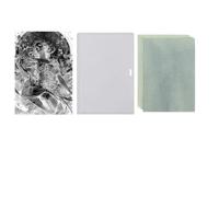 Cyanotype Paper A6 White Sun Print Paper Film Kit 5/15/25 Pcs Cyanotype & 1-5 Sheets Beginners DIY Art(Set02)