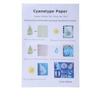 Cyanotype Paper High Sensitivity Natural Printing Art Paper Solar Drawing for Kids Adults Artists and Students Sun Print with Sheet Cyanotype High Sensitive Nature Art Gift
