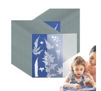 Cyanotype Sun Print Paper Set - 32 Sheets A5 Solar Drawing Paper Set