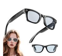 Cyanvue Ai Smart Glasses 8mp Camera Glasses with Music & Call Features, Cyanvue Smart Glasses Video Recording, Ai Smart Sunglasses with Camera and Bluetooth for Men/Women (Anti-blue light glasses)