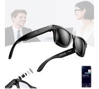 Cyanvue Ai Smart Glasses - 8mp Camera Glasses with Music & Call Features, Waterproof Smart Glasses for Men with Camera, Smart Glasses for Men Women (Sunglasses)