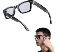 Cyanvue Ai Smart Glasses, AI Smart Glasses with Camera, 800W HD Camera Glasses with Music & Call Features, Cameras Glasses for Men with 144 Languages, for Men Women (Blue LIght Protection)