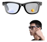 Cyanvue Ai Smart Glasses, AI Smart Glasses with Camera, 800W HD Camera Glasses with Music & Call Features, Cameras Glasses for Men with 144 Languages, for Men Women (Photochromic Lenses)