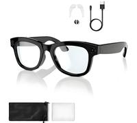 Cyanvue Ai Smart Glasses, New Upgrade 8mp Camera Glasses with Music & Call Features, 144 Ai Translator, Waterproof and UV Protection(A)