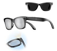 Cyanvue AI Smart Glasses,Smart Glasses With Camera,8mp Camera Glasses With Music & Call Features,Anti-Shake Smart Sunglasses,Bluetooth 5.4 Connection And High-Speed Transmission (Silver)