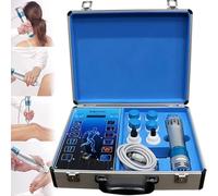 CYANX Extracorporeal Shock Wave Machine, Professional Good Effect ED Electromagnetic Therapy Machine Pain Relief Massager with Massage Head, Handle Wire for Treatment