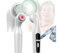 CYANX Portable Ultrasound Therapy Device, 1-3MHz Professional Ultrasound Physical Therapy Machine with 15-Minute Timer, 3 Intensity Levels, 4cm² Treatment Area, 42°C Overheat Protection, White