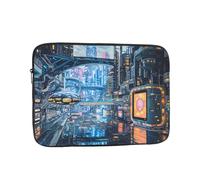 Cyber â€‹â€‹Grid Patterned 17 inch Portable Laptop Bag - Perfect for Business, Travel, School, Office Shockproof Laptop Inner Pocket