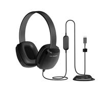Cyber Acoustics USB Stereo Headphones for PCs and Other USB Devices in The Office, Classroom or Home (ACM-6005C)