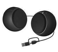 Cyber Acoustics CA-2110USB 2.0 USB Speakers with Modern Round Design