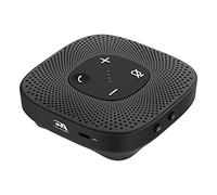 Cyber Acoustics Conference Speakerphone (SP-2000) - USB and Bluetooth, Advanced DSP with 360 Degree Noise Cancelling Microphone with 3m Range, 66 Ft BT Wireless Range