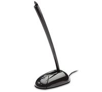 Cyber Acoustics USB Plug & Play Desktop Unidirectional Noise Cancelling Computer Microphone/Mic, for PC and Mac Laptops, Compatible with Windows/Mac, Ideal for Voice Recordings, Skype (CVL-1084)