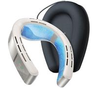 Cyber AI Neck Air Conditioner, Ultimate Immersive Cooling Portable Neck Fan【No.1 Coolest & Max Cooling Area】 Neck Cooler Neck Fans that Blow Cold Air Rechargeable for Gifts