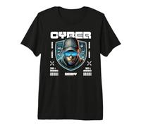Cyber Army Sci Fi Futuristic Soldier ID 3450 Premium T-Shirt