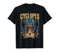 Cyber Cyclops Giant Eye Robot Warrior Monster T-Shirt