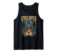 Cyber Cyclops Giant Eye Robot Warrior Monster Tank Top
