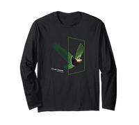 Cyber Eagle - Futuristic Portal Escape Design Long Sleeve T-Shirt