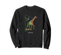 Cyber Eagle, Giraffe and Fox - Futuristic Portal Escape Sweatshirt