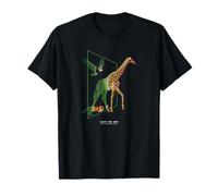 Cyber Eagle, Giraffe and Fox - Futuristic Portal Escape T-Shirt