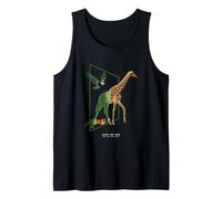 Cyber Eagle, Giraffe and Fox - Futuristic Portal Escape Tank Top