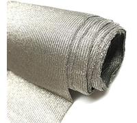 Cyber Faraday Fabric RFID Shielding Silver Fabric Roll 62" x 5 Ft. - Premium Grade EMF Signal Blocking Material