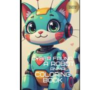 Cyber Fauna: A Robot Animal Coloring Book 2: Featuring Mechanical Bears, Wolves & More. Your Journey into Art Therapy and Mindful Relaxation.