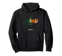 Cyber Fox- Futuristic Portal Escape Design Pullover Hoodie