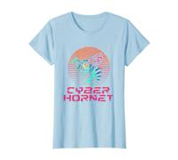 Cyber Hornet Bee Bitcoin Cryptocurrency Hodl Blockchain BTC T-Shirt
