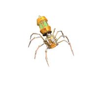 Cyber Hunter A 3D Metal Model, Steampunk Insect Assembly Kit, Futuristic Mechanical Display Art for Adults